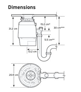 Подрібнювач In-sink-erator Premium 700 - 21
