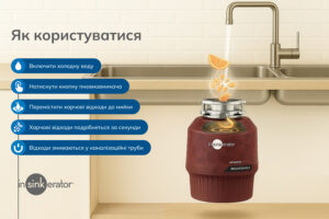 Подрібнювач In-sink-erator Evolution Plus 750 - 8