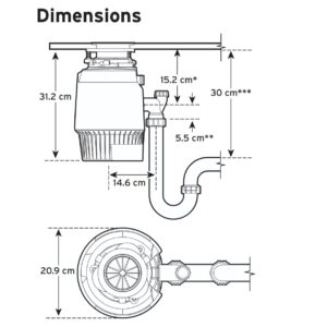 Подрібнювач In-sink-erator Evolution Plus 1000 - 19