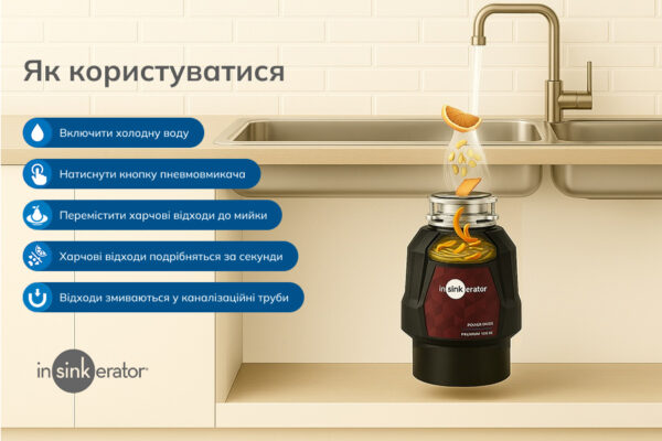 Подрібнювач In-sink-erator Premium 700 - 14